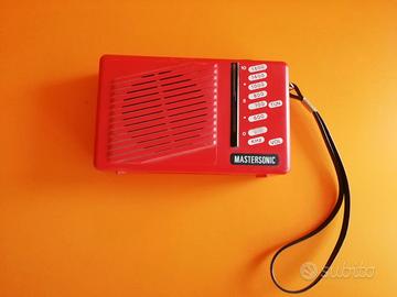 Radio Transistor "Vintage" marca MASTERSONIC