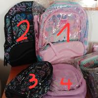 Cartoleria zainetti e astucci