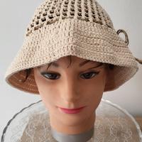 Cappello Donna handmade in cotone naturale 