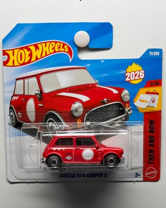 Hot Wheels Austin Mini Cooper S Rossa - 2026