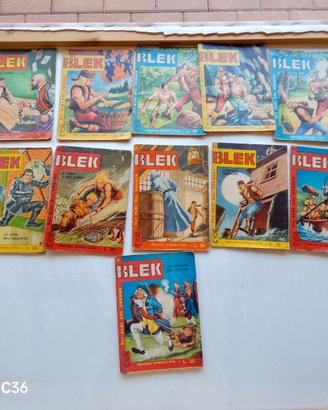 Fumetti raccolta albi Blek e fumetti Blek