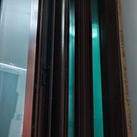 Infissi serramenti in alluminio effetto legno