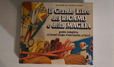 libro del ricamo e della maglia