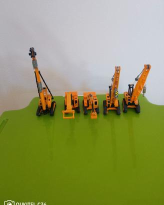 Modellini shinsei mezzi da lavoro vintage