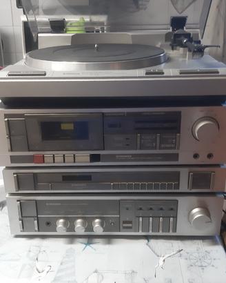 stereo pioneer vintage anni 80