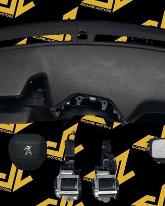Kit airbag Peugeot 208 2020> cruscotto completo