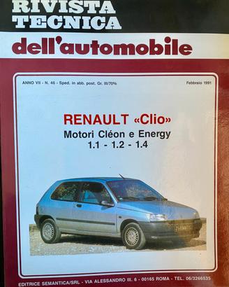 Rivista Tecnica dell'Automobile Renault Clio