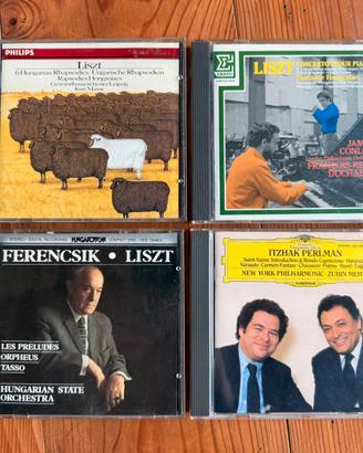 4 CD Franz Liszt