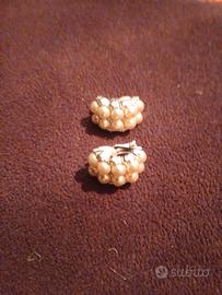 SWAROVSKI orecchini a clip +bracciale vintage 