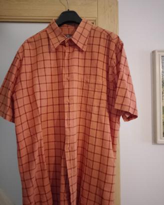 camicia maniche corte a quadri 