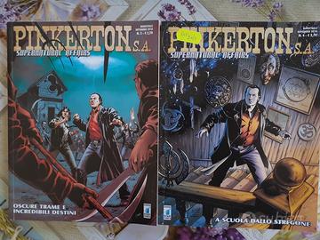 Fumetti Pinkerton N°3 e 4