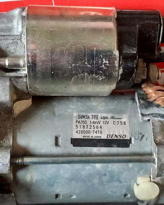 Motorino avviamento Fiat Lancia Alfa 0.9 twin air 