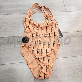 COSTUME D FENDI ARANCIO UOMO MONOGRAM