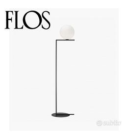 Lampada da terra Flos IC Lights F2 nera - NUOVA!