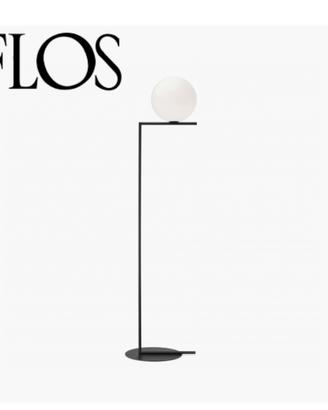 Lampada da terra Flos IC Lights F2 nera - NUOVA!