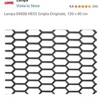 Griglia tuning auto a nido d’ape (honeycomb grill)