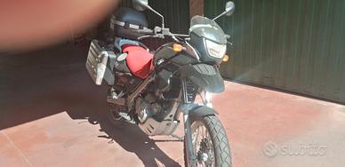 Moto tenuta bene 