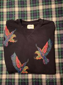 Felpa iceberg blu scuro originale tg. m