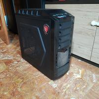 case Msi + alimentatore Corsair 
