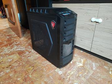 case Msi + alimentatore Corsair 