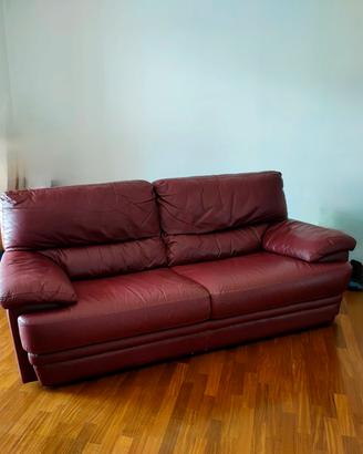 Divano in pelle Poltronesofà 