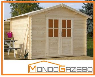 Casa legno Smeraldo 3x3 34 mm casetta ricovero NEW