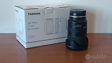 Tamron 28-75 2.8 Di III RXD per SONY