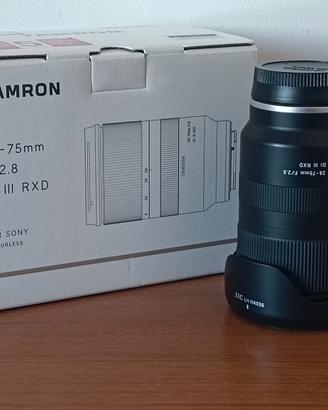 Tamron 28-75 2.8 Di III RXD per SONY