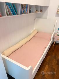 Letto BUSUNGE IKEA allungabile + materasso