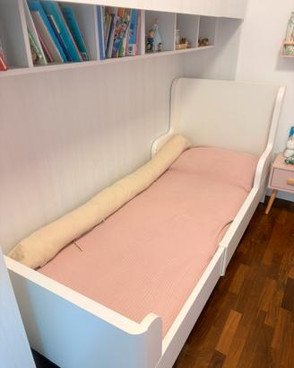 Letto BUSUNGE IKEA allungabile + materasso