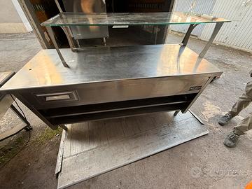 banco da pizzeria acciaio inox