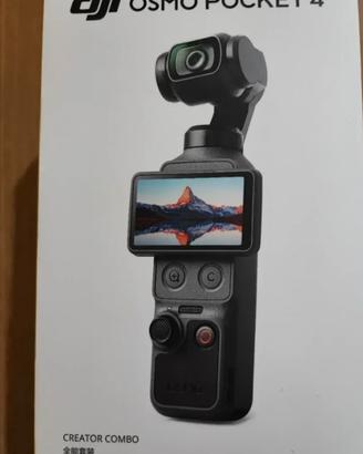 dji osmo pocket 4 creator combo con refresh 