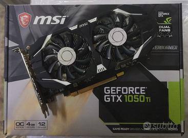 Nvidia GeForce GTX 1050 Ti OC 4G scheda grafica 