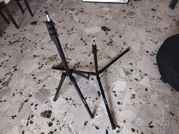 Coppia di stativi in alluminio K&F 190cm - LEGGERI
