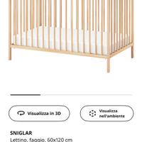 Lettino Ikea Sniglar