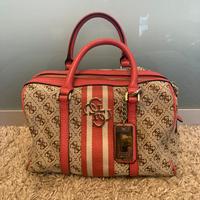 Borsa rosa bauletto Guess vintage
