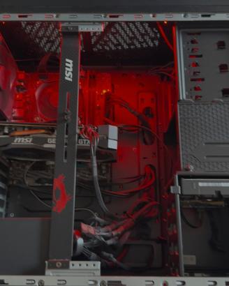 Lotto gaming comoleto pc gaming msi mouse tastiera