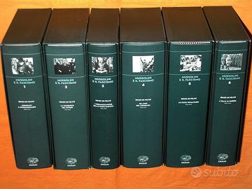 12 volumi - MUSSOLINI E IL FASCISMO / De Felice