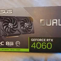 Asus NVidia GeForce RTX 4060 Dual EVO OC 8GB