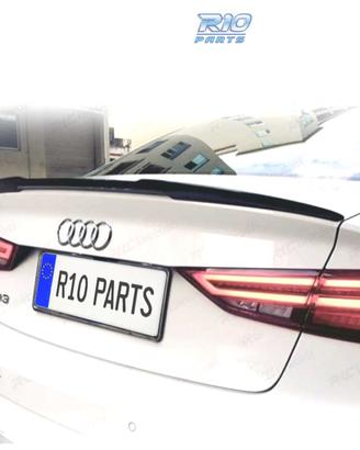 SPOILER AUDI A3 8V SEDAN 12-20 LOOK RS3 ABS