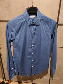 Camicia uomo blu M