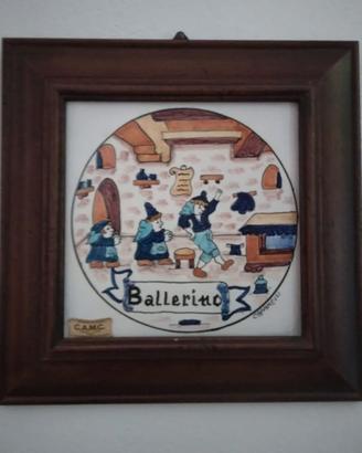 Quadro, “ceramiche artistiche Campanelli”