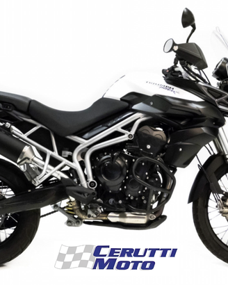 Scarico Leovince NERO Triumph Tiger 800 XC 2011 -