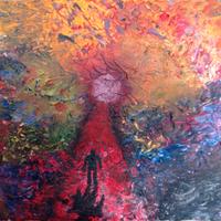 Dipinto su tela ad olio cm 19x24
