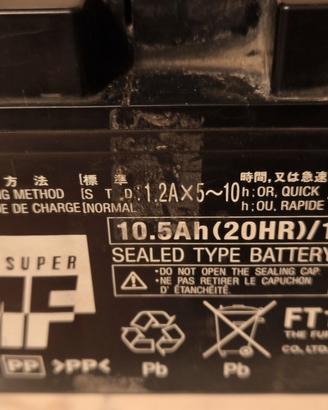 batteria moto come nuova