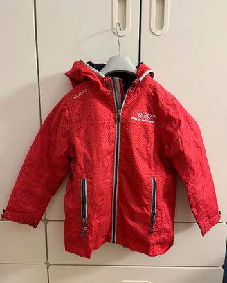 Giacca impermeabile Tribord Decathlon bimba/bimbo