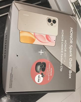 Honor400 5G 512GB Android16+Earbuds+Cover+garanzia