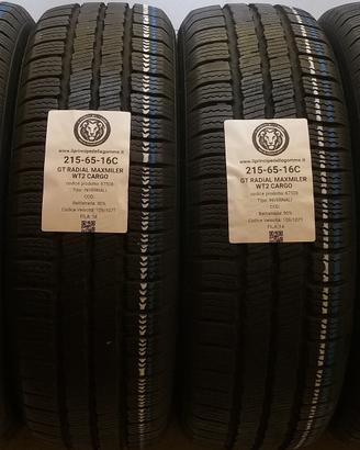 4 GOMME 215 65 16C GT RADIAL A67508