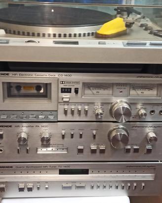 Impianto Hifi Nordmende completo. 