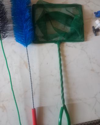 set pulizia acquario 